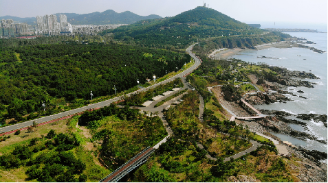 青島西海岸藍(lán)色海灣工程